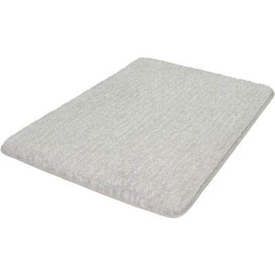 Imagen de Kleine Wolke Badteppich Seattle / 55 x 65 cm/Farbe Nebel Alfombrilla de baño, poliéster, Gris, 55x65x3 cm