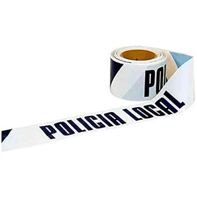 Imagen de Cofan 11000317 Cinta Balizamiento&quot;Policía Local&quot;, 80 mm x 100 m