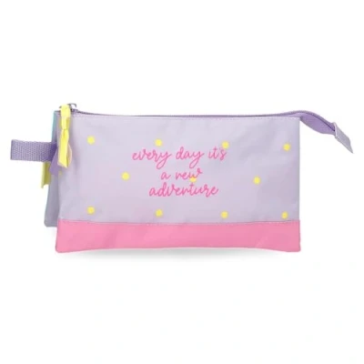 Imagen de Movom New Adventure Estuche Triple Multicolor 22x12x5 cms Poliéster 1,32L