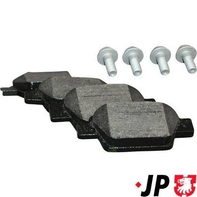 Imagen de JP GROUP 3363700210 Juego de pastillas freno Eje trasero excl. contacto avisador desgaste FIAT: Stilo Hatchback, BRAVO 2, Multi Wagon