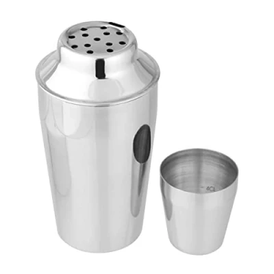 Imagen de Fackelmann Coctelera para Cócteles Profesionales y Batidos, Shaker Barman, Camarero, Mezcladora Cocktails, Acero Inoxidable, 400 ml, 20x8 cm, 1 ud.