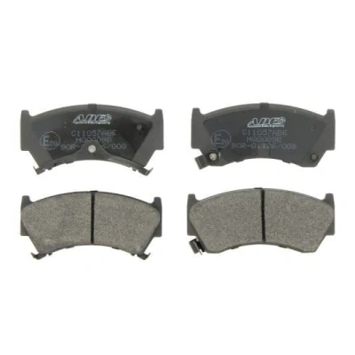 Imagen de ABE C11057ABE Juego de pastillas freno Eje delantero con avisador acústico desgaste NISSAN: ALMERA 1, 1 Hatchback, Primera Hatchback