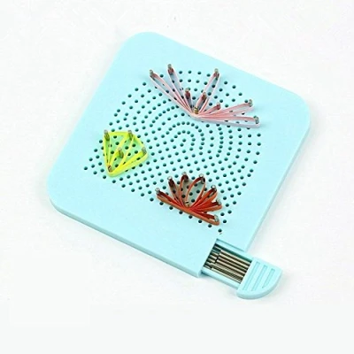 Imagen de YURROAD Tablero Quilling para Papel Filigrana, Herramientas Quilling, Board with Pins,