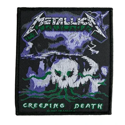 Imagen de Unbekannt Parche Metallica Creeping Death de tejido y licencia.