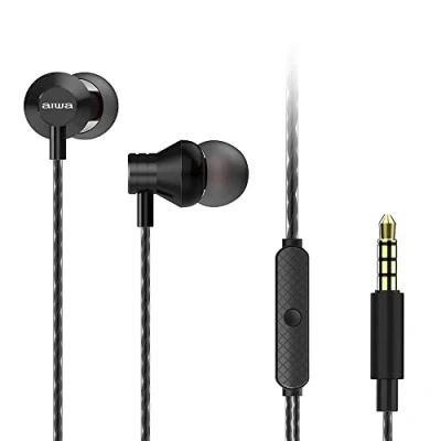 Imagen de Auriculares In ear Aiwa Estm 50bk Color Negro