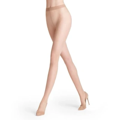 Imagen de FALKE Seidenglatt 15 DEN W TI transparente unicolor 1 pieza, Pantimedias Mujer, Color piel (Cocoon 4859), S M