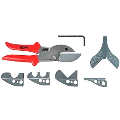 Imagen de KS Tools 123.0075 Juego de tijeras para mangueras y tubos plástico, 7 pzs