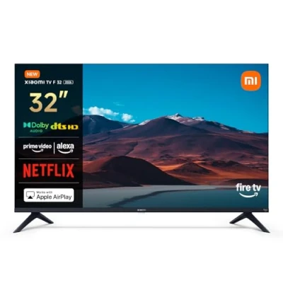 Imagen de XIAOMI TV F 32, 32 Pulgadas (81 cm), HD, Smart TV, Fire OS7, Control por Voz Alexa, Dolby Audio, DTS Virtual:X, Compatible con Apple AirPlay