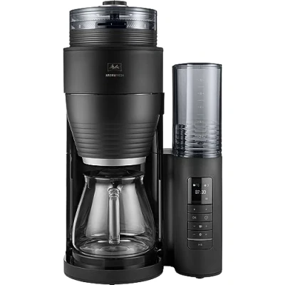 Imagen de Melitta AromaFresh Pro X cafetera de goteo con molinillo integrado, filtro jarra térmica y depósito agua extraíble, máquina café para hasta 10 tazas, negro