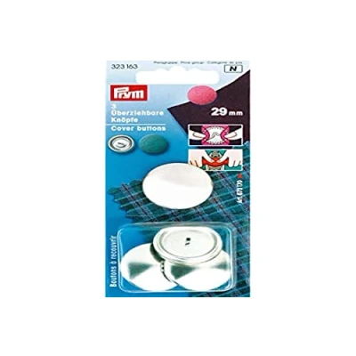 Imagen de Prym Botones, Plata, 323163 29 mm, 3