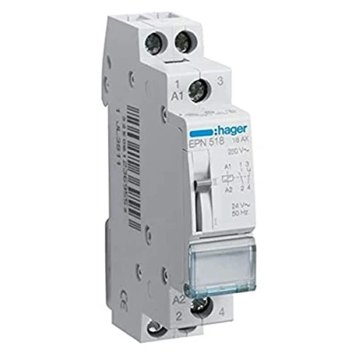 Imagen de Hager EPN518 Telerruptor 24v 16a 1na+1nc