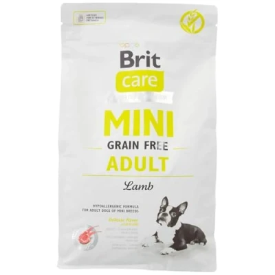 Imagen de Brit Care Mini Adult Cordero Hipoalergénico y Grain Free para Perros de pequeño tamaño 2 kg