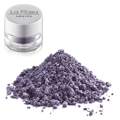 Imagen de La Rosa maquillaje mineral nº 86 serpentine sombra color gris lavanda, semi mate, de tonalidad fría 3 gr