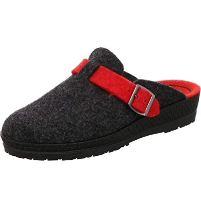 Imagen de Rohde Zapatillas de casa sintético Mujer Neustadt D 2284, Talla:37 EU, Color:Gris