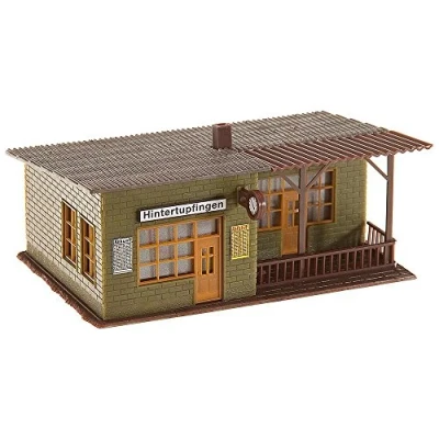 Imagen de Faller 110091 Wayside Station HO Scale Building Kit Maqueta, Color Diferentes, Talla única
