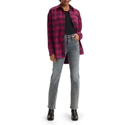 Imagen de Levi&#039;s Mid Rise Boyfriend, Jeans para Mujer, Lapis Outsider Clean Hem, 30W / 30L