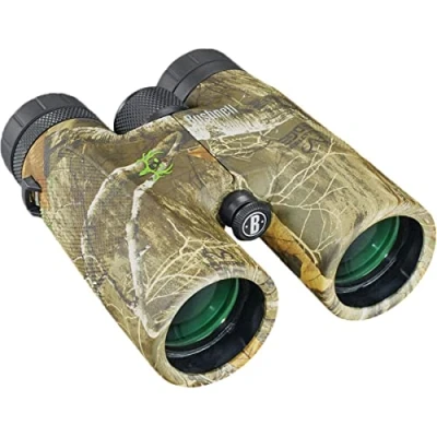 Imagen de Bushnell Powerview 10x42 Recolector de huesos con borde árbol real Prisma techo Resistente al agua Observación aves Vida silvestre Exteriores Prismáticos 141042RB