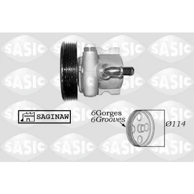Imagen de SASIC 7070016 Bomba de Direccion hidráulico 114 CITROËN: Berlingo / First I, I Furgón