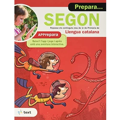 Imagen de Prepara... Segon. Llengua catalana (Quaderns estiu)