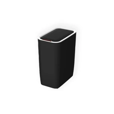 Imagen de CATTERHOUSE Cubo de Basura y Reciclaje Cosmos 8L 25x15,5x30 cm Color Negro con Sensor Movimiento Apertura Automática