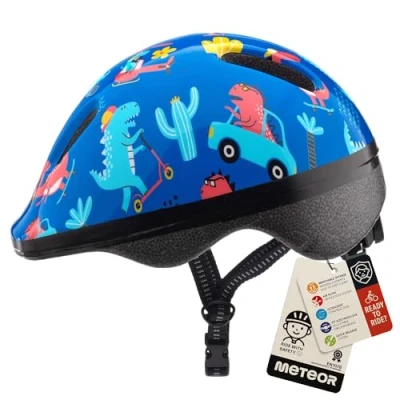 Imagen de Casco Bicicleta para Niñas y Niños Helmet Infantil de Bici Ciclismo MTB Road Race Montaña BMX Carretera Actividad Ciclista Rolerskate Patines