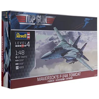 Imagen de Revell RMX855872 1:48 Maverick&#039;s F 14A Tomcat [Top Gun] [Kit de construcción modelos]