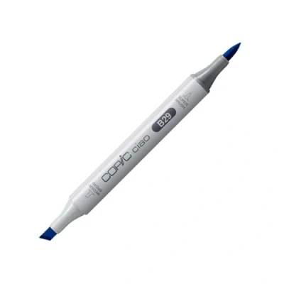 Imagen de COPIC Ciao Marcador Gráfico de Doble Punta, Azul (Ultramarine), 1.4 ml