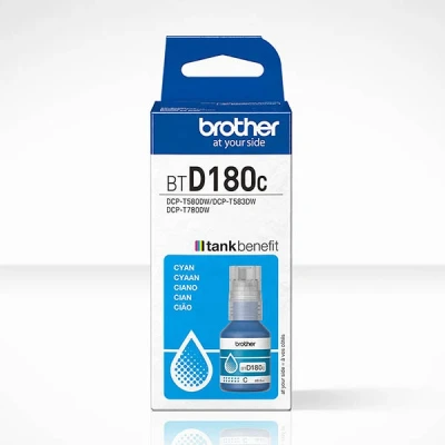 Imagen de Brother BTD180C botella de tinta cian (original)