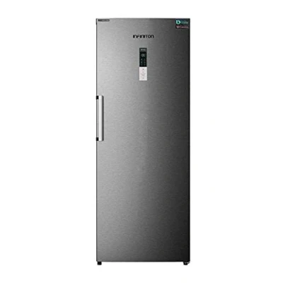 Imagen de CONGELADOR VERTICAL CV 870IX INFINITON (A++ INVERTER, INOX, NO FROST, Altura 185cm, 380 Litros, Puerta reversible, Termostato regulable, Independiente)