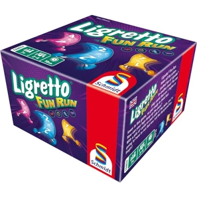 Imagen de Schmidt Spiele 78710 Ligretto Fun Run, Juego de Cartas Familiar, Multicolor
