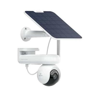 Imagen de Reolink Altas PT Ultra, 4K Camara Vigilancia Exterior Solar, 500 Días de Duración la Batería, Visión Nocturna ColorX, 360 con Seguimiento Automático, 8MP Cámara Wi Fi 6