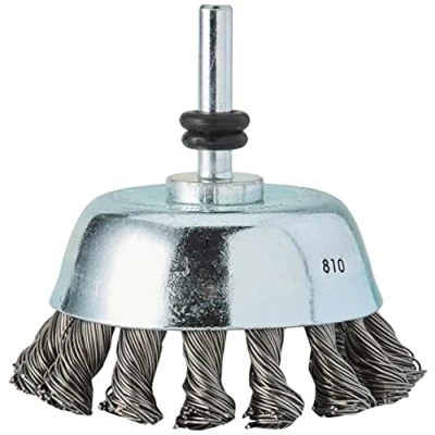 Imagen de Bosch 2 609 256 521 Cepillo de vaso para taladradoras, alambre trenzado, 65 mm
