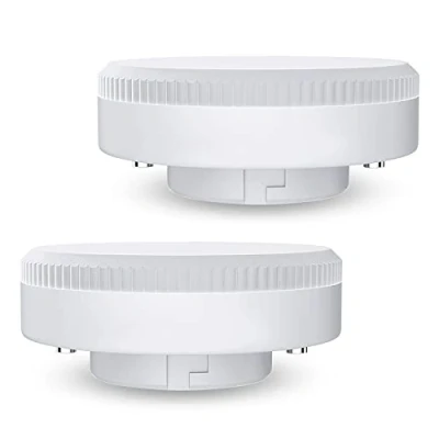 Imagen de Bombillas LED GX53, 10W GX53 Blanco cálido 3000K 1000LM, AC 220 240V No Regulable Sin Parpadeo, 2 Piezas