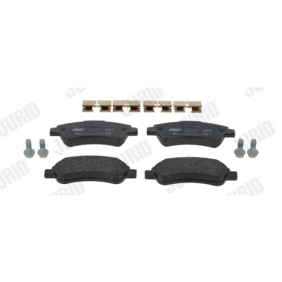 Imagen de JURID 573274J Juego de pastillas freno no preparado para indicador desgaste con accesorios FIAT: Ducato III Furgón