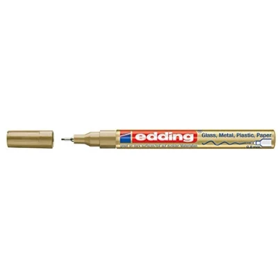Imagen de Edding 4 780 9 053 Rotuladores de Pintura Punto Fino Dorado
