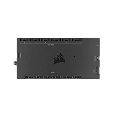Imagen de CORSAIR iCUE COMMANDER CORE XT, controlador digital de iluminación RGB y velocidad ventiladores (Hasta 6 PWM 264 LEDs RGB, Modo cero RPM, Monitoreo temperatura) Negro
