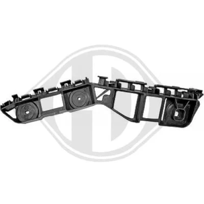 Imagen de DIEDERICHS 2207066 Soporte, parachoques Atrás derecha VOLKSWAGEN: Polo V Hatchback