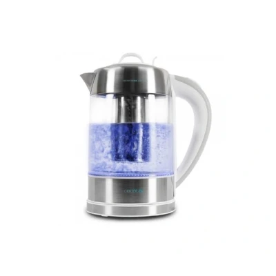 Imagen de Hervidor de agua Cecotec Thermosense 370, 2200 W, 1.7 L, 2en1, y Tetera con Filtro Té