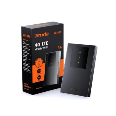 Imagen de Tenda Router 4G Móvil, Modem SIM (Cat4), Hotspot Portátil WiFi 6 AX300, MiFi con Batería de 2100 mAh, USB C Puerto, WPA3, Plug &amp; Play, Carga Power Bank, Nano (MF3)