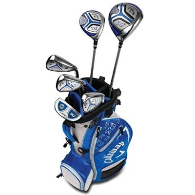 Imagen de Callaway Golf 2018 Xj Junior Set, Nivel 2, Juego de 6 Piezas, Mano Izquierda, Azul