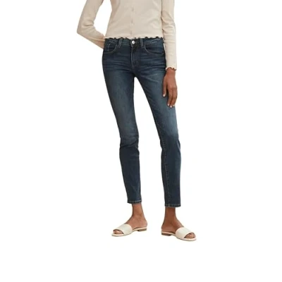 Imagen de TOM TAILOR 202212 Alexa Skinny Vaqueros para Mujer, Azul (10282 Dark Stone Wash Denim (new)), 27W / 32L