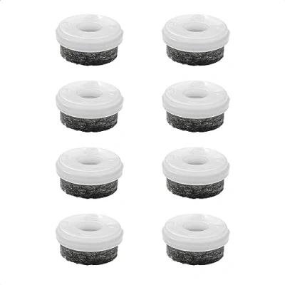 Imagen de Wagner QuickClick® deslizantes DE Fieltro Lana Recambio, Juego 8 Recambio sustituibles Ultrasoft Ø 20 mm, para Base mm Made in 15829300