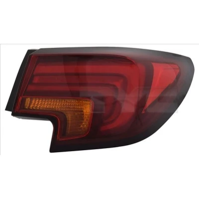 Imagen de TYC 11 14119 06 2 Piloto trasero derecha Parte exterior LED sin portalámparas OPEL: Astra K Hatchback