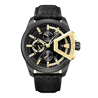 Imagen de Police Watcher underlined Reloj analógico para Hombre, Cuarzo, con Correa de Piel, PEWJF0005704