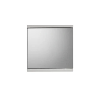 Imagen de Croydex Simplicity Armario de 1 Puerta con Espejo, Color Blanco