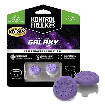 Imagen de KontrolFreek FPS Freek Galaxy para Xbox One y Series X/S Performance Thumbsticks 1 altura elevada, media Morado.