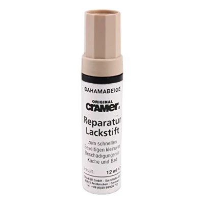 Imagen de Cramer 66121 8 Lápiz de retoque para cerámica, esmalte y acrílico, color beige, 12 ml