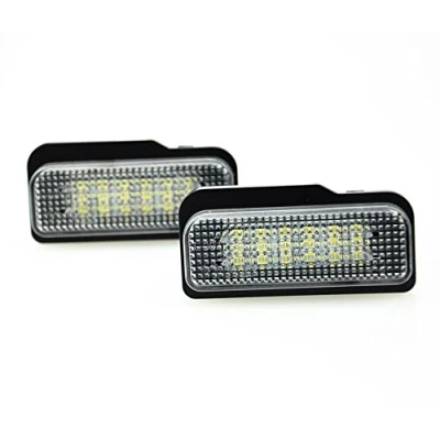 Imagen de Juego de luces matrícula LED a medida compatible con varios modelos Mercedes Benz Versión 4