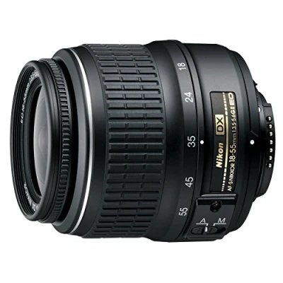 Imagen de Nikon AF S DX Zoom Nikkor 18 55mm 1:3.5 5.6G ED II Lens Black (Certified Refurbished)