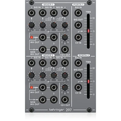 Imagen de Behringer 297 DUAL PORTAMENTO/CV UTILITIES Controlador de portamento analógico legendario y utilidades CV para Eurorack